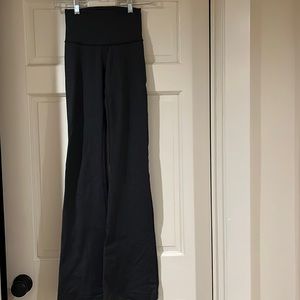 Grey Lululemon Flare pants, size 2